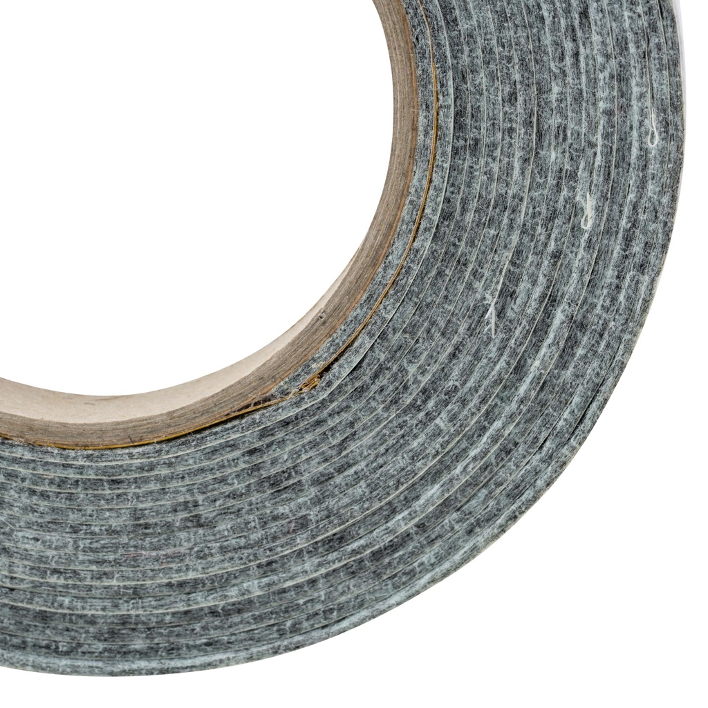 Filzstreifen selbstkl. SLIM - 1,7 mm stark (L) 5m | grau | Breite: 20